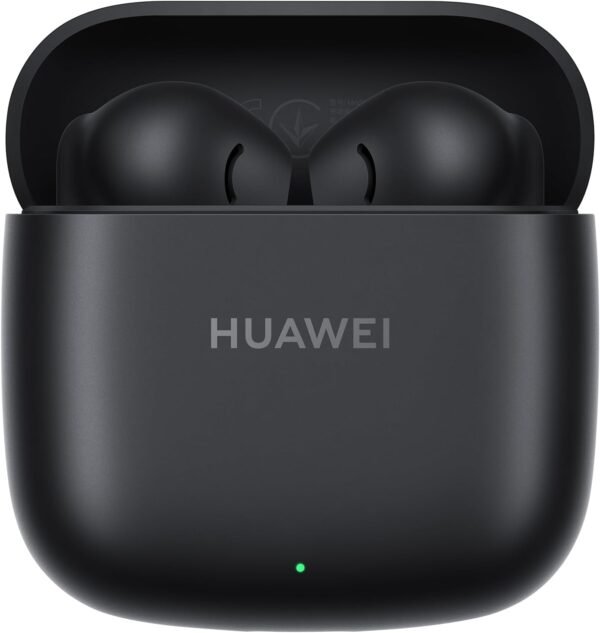 Bezdrôtové slúchadlá HUAWEI FreeBuds SE 2, výdrž batérie až 40 hodín, ľahké a pohodlné, vyvážený zvuk, odolnosť proti vode, nemecká verzia, grafitová čierna