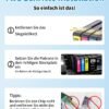 615pxS7BL._AC_SL1500_.jpg Yowell 950 XL/951XL Multipack náplne do tlačiarne kompatibilné náplne pre HP 951XL Multipack pre HP Officejet Pro 8600 náplne 8610 8620 8100 8615 8100 8625 8630 8640 8660 276dw 251dw tlačiareň (5 ks
