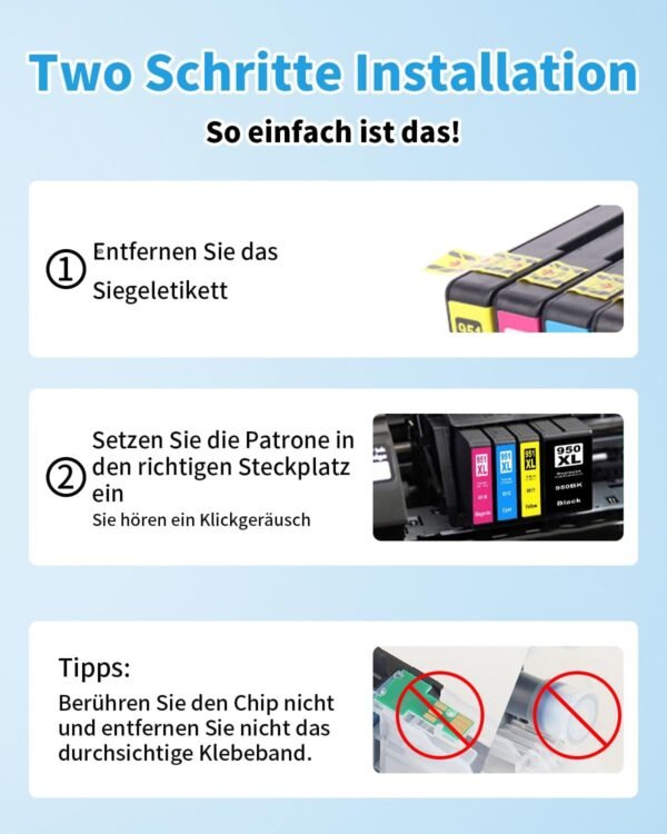 615pxS7BL._AC_SL1500_.jpg Yowell 950 XL/951XL Multipack náplne do tlačiarne kompatibilné náplne pre HP 951XL Multipack pre HP Officejet Pro 8600 náplne 8610 8620 8100 8615 8100 8625 8630 8640 8660 276dw 251dw tlačiareň (5 ks
