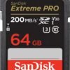 616e7e3a4b3fb36bc3d4b7b6e2b4.jpg Pamäťová karta SanDisk Extreme PRO 64 GB SDXC 200/90 MB/s V30