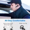 618PUJMQfaL._AC_SL1500_.jpg New Bee Bluetooth Headset – bezdrôtová handsfree súprava s dvojitým mikrofónom, Bluetooth V5.0, s výdržou 20 hodín hovoru, funkciou stlmenia mikrofónu a možnosťou pripojenia dvoch zariadení – pre iPhone, Android a notebook