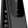 Mobilný telefón Funker C150 Comfort 4G s podporou 4G a VoLTE, s odklápacím krytom, určený pre seniorov, veľké tlačidlá, jednoduché ovládanie, tlačidlo SOS, USB-C, 3 priame pamäťové miesta, 2000 kontaktov, nabíjací stojan, čierna farba