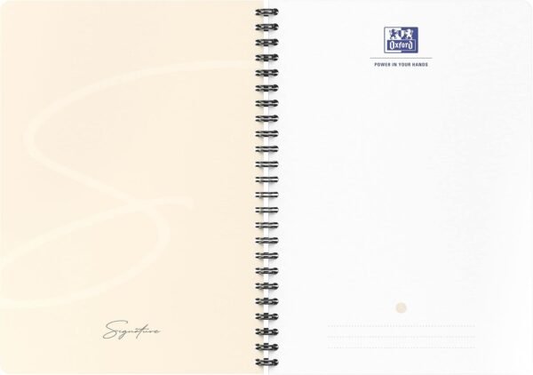 619s69eQaL._AC_SL1500_.jpg Zápisník Oxford Signature, formát A5, kockované, okraj 5 mm, 160 strán, pevná väzba, umelá koža, čierny