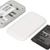 Prenosný 4G WiFi router, bezdrôtový router pre SIM karty, internetový hotspot, mobilný WiFi hotspot, pripojenie až 10 zariadení, batéria 2100 mAh, na cestovanie, do domácej kancelárie, vonku