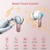 61EM0O2Lh-L._AC_SL1000_.jpg Bluetooth slúchadlá, bezdrôtové slúchadlá Bluetooth 5.3, slúchadlá do uší so 4 mikrofónmi s potlačením šumu (ENC), 2023, bezdrôtové slúchadlá s potlačením šumu s výdržou 40 hodín, USB-C, slúchadlá s vodotesnosťou IP7