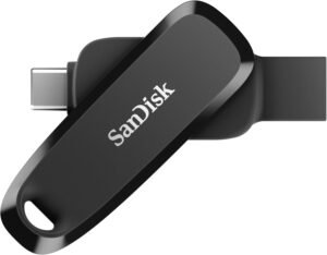 61ETpT6K8YL._AC_SL1500_.jpg SanDisk Phone Drive 512 GB, 2 v 1 úložisko pre telefóny (pre smartfóny a tablety s operačným systémom Android, Mac a počítače, konektory USB typu C a USB typu A, automatické zálohovanie, Rescue PRO Deluxe) čierny