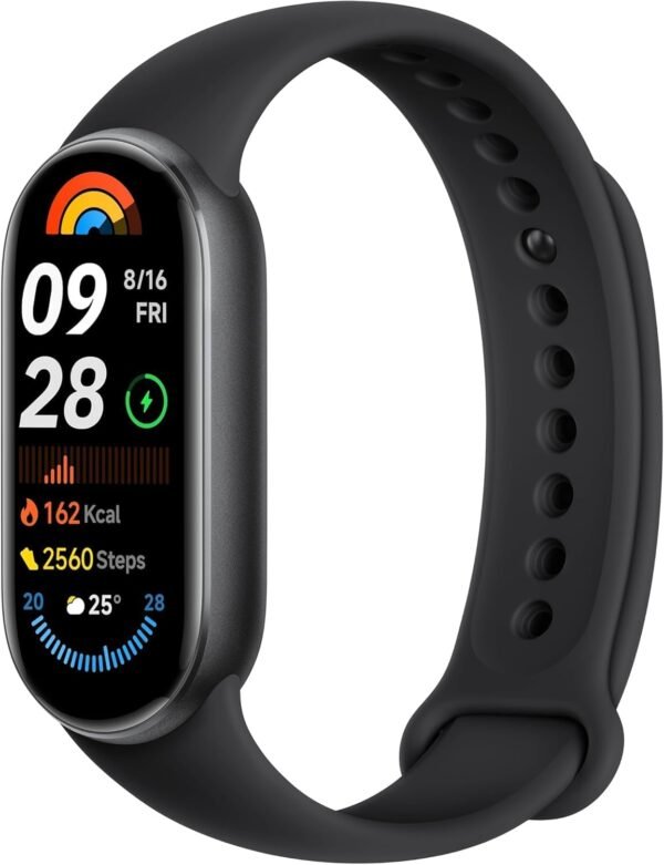 61Fp-q8xmdL._AC_SL1500_.jpg Aktívny náramok Xiaomi Smart Band 9, výdrž batérie až 21 dní, AMOLED displej s obnovovacou frekvenciou 60 Hz, snímač srdcového tepu, čierny