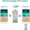 USB disk s certifikáciou Apple MFi pre iPhone a iPad, fotostick, 128 GB, USB 3.0, externý pamäťový adaptér, rozšírenie pre iOS, PC, Mac a Windows-PC