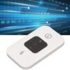 Prenosný 4G WiFi router, bezdrôtový router pre SIM karty, internetový hotspot, mobilný WiFi hotspot, pripojenie až 10 zariadení, batéria 2100 mAh, na cestovanie, do domácej kancelárie, vonku