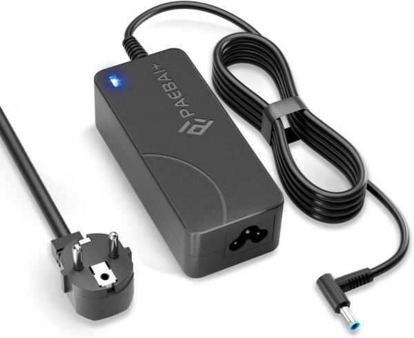 65 W nabíjací kábel a sieťový adaptér pre notebooky HP Pavilion x360 11, 14, 15, Envy x360 13, 15, 17, Elitebook 840, 850, G3, G4, ProBook 450, 650, G5, G6, Spectre X2, nabíjačka pre PC 19,5 V, 3,33 A, 4,33 A, 4,5 × 3,5, 0
