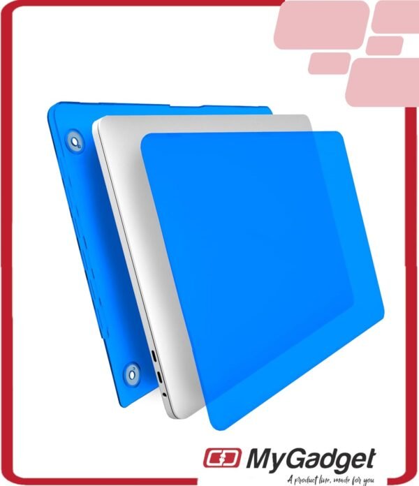 Puzdro MyGadget [matné] pre Apple MacBook Pro 15 palcov – od roku 2016 – (model: A1707 | A1990) – ochranné puzdro – modré