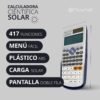 Solárna vedecká kalkulačka, digitálna vedecká kalkulačka pre inžinierstvo, školy a univerzity, 2-riadkový displej, vhodná pre školy a firmy – Ofituria (F-991ES)