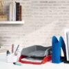 61Kkj-UwTWL._AC_SL1181_.jpg HAN Stojanový organizér Re-LOP – 6 ks, vyrobený zo 100 % recyklovaného materiálu, moderný, svieži dizajn pre dokumenty formátu DIN A4/C4, červený, 16218-917