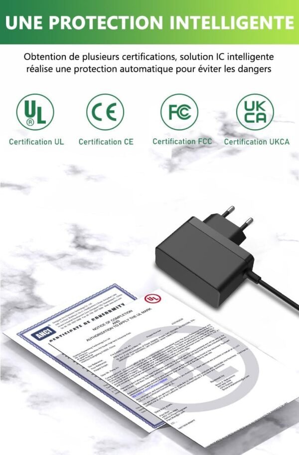 61MIJGnB0pL._AC_SL1200_.jpg 12 V nabíjačka pre Thomson Computer NEO14A-4SL64, náhrada za Thomson, sieťový adaptér