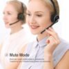 61OHyQOkzxL._AC_SL1200_.jpg Bluetooth slúchadlá AIKELA V5.0 s mikrofónom s potlačením hluku, bezdrôtové slúchadlá s nabíjacou stanicou, slúchadlá s funkciou stlmenia zvuku pre domácu kanceláriu, vodičov nákladných vozidiel, biznis,