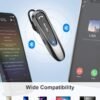 61PPz7OQoZL._AC_SL1500_.jpg New Bee Bluetooth Headset – bezdrôtová handsfree súprava s dvojitým mikrofónom, Bluetooth V5.0, s výdržou 20 hodín hovoru, funkciou stlmenia mikrofónu a možnosťou pripojenia dvoch zariadení – pre iPhone, Android a notebook