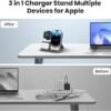 61YlYz2FyGL._AC_SL1500_.jpg 3 v 1 nabíjacie stanica – bezdrôtová nabíjačka pre Apple a Samsung, skladateľná indukčná bezdrôtová nabíjačka pre Apple Watch