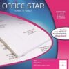 61bvsITBM2L._AC_SL1007_.jpg OFFICE STAR – 800 samolepiacich univerzálnych štítkov, biele, s možnosťou personalizácie, potlačiteľné, rozmery 105 x 74 mm, vhodné pre laserové, atramentové tlačiarne a kopírky