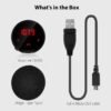 Avantree CK310 Bluetooth FM vysielač do auta, bezdrôtový rádiový adaptér, sada hands-free zariadenia s lepiacou podložkou, automatické zapnutie/vypnutie, výdrž batérie 7 hodín, dobíjateľný, stereo prijímač pre hudbu a hovory