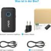 61dPmSPRwL._AC_SL1500_.jpg YMOO Bluetooth 5.3 adaptér pre TV/lietadlo na slúchadlá, 2 v 1 Bluetooth vysielač a prijímač s APTX-II, Bluetooth vysielač s 3,5 mm konektorom, rozbočovač 2 na TV audio do reproduktora, 22 hodín