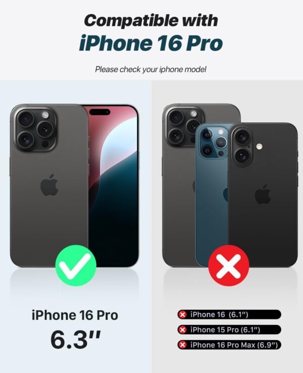 61fdJPpmcnL._AC_SL1200_.jpg Puzdro OCASE pre iPhone 16 Pro (2 v 1) – kožené puzdro odolné proti nárazom, odnímateľné magnetické puzdro, remienok na ruku, bezdrôtové nabíjanie, priehradka na karty, funkcia stojana, RFID ochrana proti krádeži