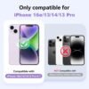 3 ks pancierového ochranného skla pre iPhone 14, ochranná fólia, iPhone 14 (6,1 palca), pancierová fólia, tvrdosť 9H, HD ochrana displeja, odolná proti poškriabaniu, bez bubliniek, ultra číra.