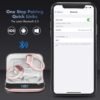 61leeu53VL._AC_SL1500_.jpg Bezdrôtové slúchadlá, 75 hodín prehrávania cez Bluetooth 5.3, vodotesné Bluetooth slúchadlá s certifikáciou IP7 na behanie, bezdrôtové slúchadlá do uší s USB-C pre iOS/Android (ružové zlato)