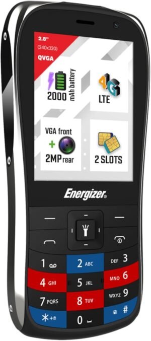 61nXq6gZbsL._AC_SL1500_.jpg Energizer Mobile s fyzickou klávesnicou E284S – 4G – Dual SIM (Nano SIM) – čierna/strieborná – WiFi – odblokovaný