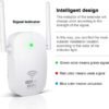 WLAN zosilňovač, WLAN opakovač 1200 Mbit/s, dvojpásmový WiFi zosilňovač 5 GHz a 2,4 GHz, WiFi opakovač so 4 režimami, kompatibilný so všetkými zariadeniami WLAN, podpora 35 zariadení, 4 antény