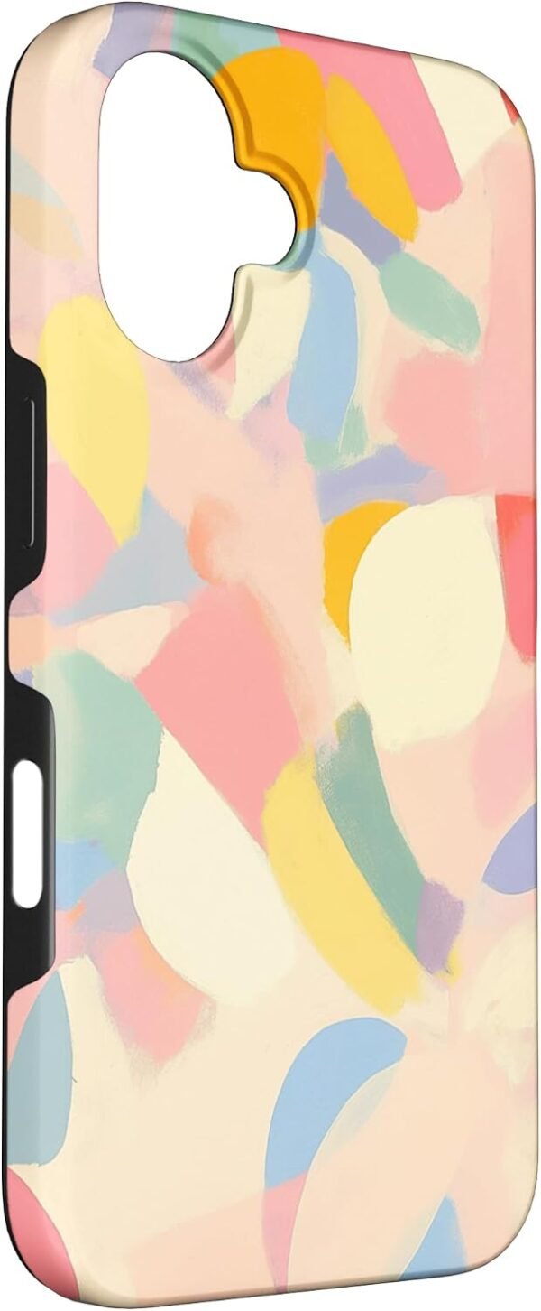 61oN8SBA2DL._AC_SL1500_.jpg Abstraktný pastelový obal s hravým farebným vzorom v štýle boho pre iPhone 16