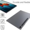 61q-MDybfL._AC_SL1500_.jpg Puzdro pre Samsung Galaxy Tab S8+/Galaxy Tab S8 Plus/Tab S7 Plus/Tab S7 FE, ochranné puzdro, ľahké ochranné puzdro s pružným TPU krytom, priehľadná zadná strana, puzdro odolné proti nárazom