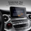 Avantree CK310 Bluetooth FM vysielač do auta, bezdrôtový rádiový adaptér, sada hands-free zariadenia s lepiacou podložkou, automatické zapnutie/vypnutie, výdrž batérie 7 hodín, dobíjateľný, stereo prijímač pre hudbu a hovory