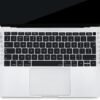 61xrayrBdpL._AC_SL1500_.jpg MOSISO Ochrana klávesnice kompatibilná s MacBook Air 13 palcov 2019, 2018 (A1932) s displejom Retina a Touch ID, vodotesné silikónové ochranné puzdro, čierne
