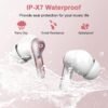 61ymPDeGiJL._AC_SL1000_.jpg Bluetooth slúchadlá, bezdrôtové slúchadlá Bluetooth 5.3, slúchadlá do uší so 4 mikrofónmi s potlačením šumu (ENC), 2023, bezdrôtové slúchadlá s potlačením šumu s výdržou 40 hodín, USB-C, slúchadlá s vodotesnosťou IP7