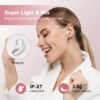 61ywBx8Wi3L._AC_SL1000_.jpg Bluetooth slúchadlá, bezdrôtové slúchadlá Bluetooth 5.3, slúchadlá do uší so 4 mikrofónmi s potlačením šumu (ENC), 2023, bezdrôtové slúchadlá s potlačením šumu s výdržou 40 hodín, USB-C, slúchadlá s vodotesnosťou IP7