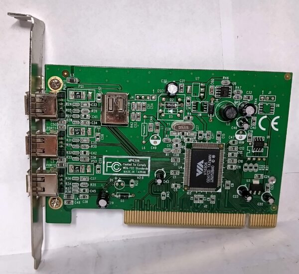 IEEE 1394 FireWire x 3+1 PCI VIA6306