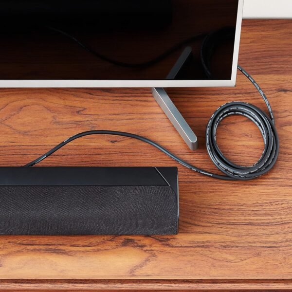 AmazonBasics HL-003143 audio kábel 3 m TOSLINK Čierny