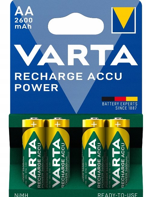 68d7807b4d96a5cb7efb60f3d72b.jpg Nikel-metal-hydridový (NiMH) akumulátor Varta 1,2 V 2600 mAh