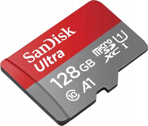 6ad17cb0474ba3d62e90c911b7ef.jpg Pamäťová karta s adaptérom SanDisk Ultra microSDXC UHS-I 128GB