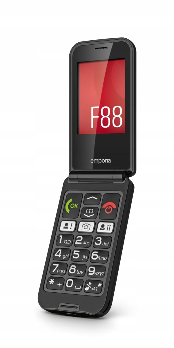 Telefón Emporia TalkGlam čierny 2.4" 2G F88 68c54