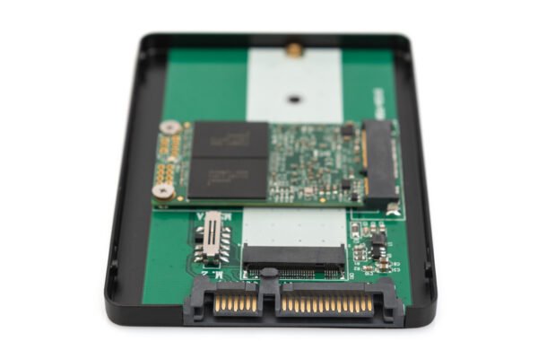 Adaptér pre pevný disk SATA M.2 alebo mSATA Digitus DA-71118