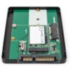 Adaptér pre pevný disk SATA M.2 alebo mSATA Digitus DA-71118