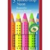 Farbičky Faber-Castell Jumbo Neon 5 ks