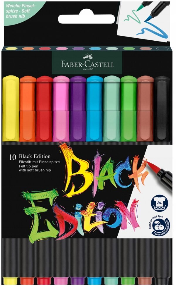 70bb149e43cca7659b6423713618.jpg Štetcové fixky Black Edition x10 Faber-Castell
