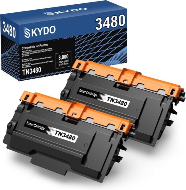 711gulHlCL._AC_SL1500_.jpg Toner TN3480 kompatibilný s Brother TN-3480, TN 3480, Brother TN3430, TN-3430 pre HL-L5100DN, MFC-L5750DW, MFC-L5700DW DCP-L5500DN HL-L5200DW HL-L6400DW MFC L5750DW HL L5750DW HL 5100 DN HL-L5000D (2X