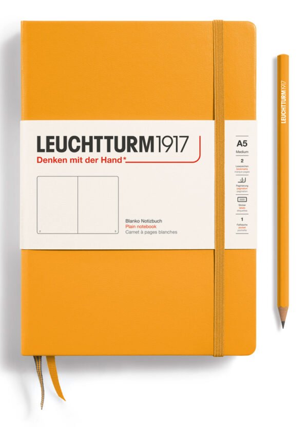 713371074aa69f6354a3a13da826.jpg Zošit A5 Leuchtturm1917 oranžový