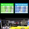 713RnPdBwKL._AC_SL1200_.jpg GLOTRENDS PA22110 M. 2 NVMe na PCIe 4. 0 X4 adaptér pre SSD 22110 M.2 NVMe