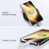 714q6AKywhL._AC_SL1500_.jpg HOOMIL Crystal Clear puzdro pre Samsung Galaxy S23+ Plus, protižltnúce priehľadné puzdro na mobil, odolné proti nárazom, ochranné puzdro – zelené