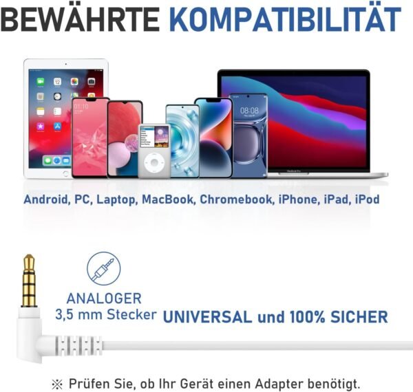 716Xsn5OrLL._AC_SL1500_.jpg Slúchadlá do uší LUDOS FEROX s káblom a mikrofónom, slúchadlá do uší, 3,5 mm konektor, slúchadlá s hlbokými basmi, slúchadlá pre iPhone, iPad, Huawei, Samsung