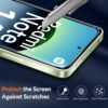 719Jms9KRBL._AC_SL1500_.jpg ivoler Priehľadné puzdro pre Xiaomi Redmi Note 14 4G (nie pre Redmi Note 14 5G), ktoré sa nikdy nezžltne, 1 puzdro na mobil s 2 kusmi pancierového ochranného skla, nárazuvzdorné priehľadné ochranné puzdro, tenké